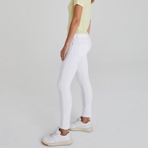 AG Adriano Goldschmied white jeans